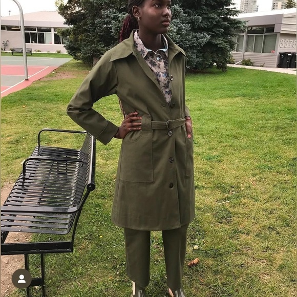 Jennifer Glasgow Jackets & Blazers - Jennifer Glasgow Oya Trench, BNWT, Large